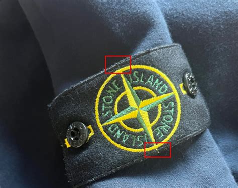 how to spot fake stone island clothing|authentic stone island badge.